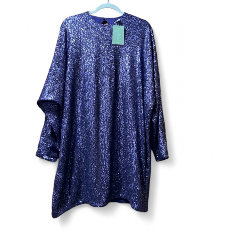 NWT Medium H&M Purple Sequin Dress